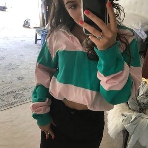Vintage oversized Ralph Lauren rugby sweatshirt